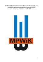 Plan działania Miejskiego Przedsiębiorstwa Wodociągów i Kanalizacji Sp. z o.o. we Włocławku na rzecz poprawy zapewniania dostępności osobom ze szczególnymi potrzebami na lata 2023 – 2026..pdf